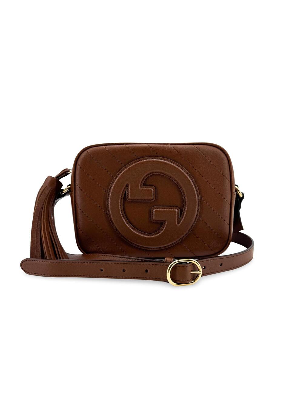 Gucci Blondie Small Shoulder Bag Brown #363951G73B